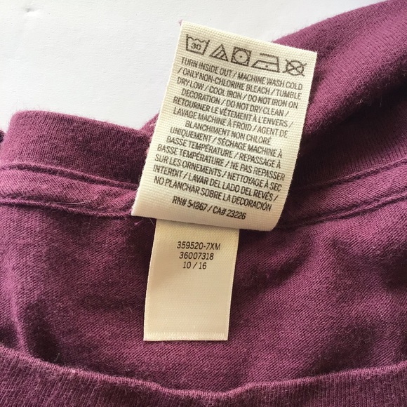 PINK VICTORIAS SECRET OVERSIZED SEQUIN LONG SLEEVE TEE SHIRT MEDIUM - Picture 7 of 13